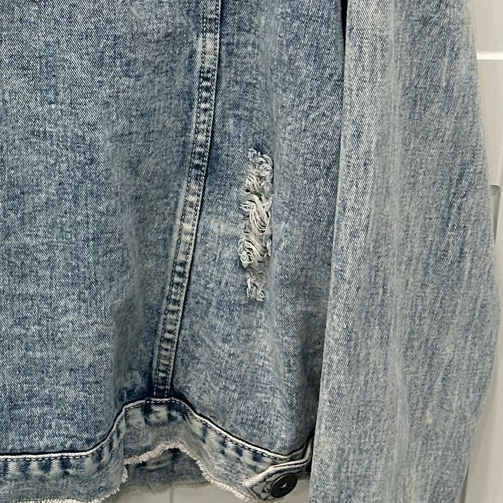 Distressed Denim Jacket - Picture 5 of 5